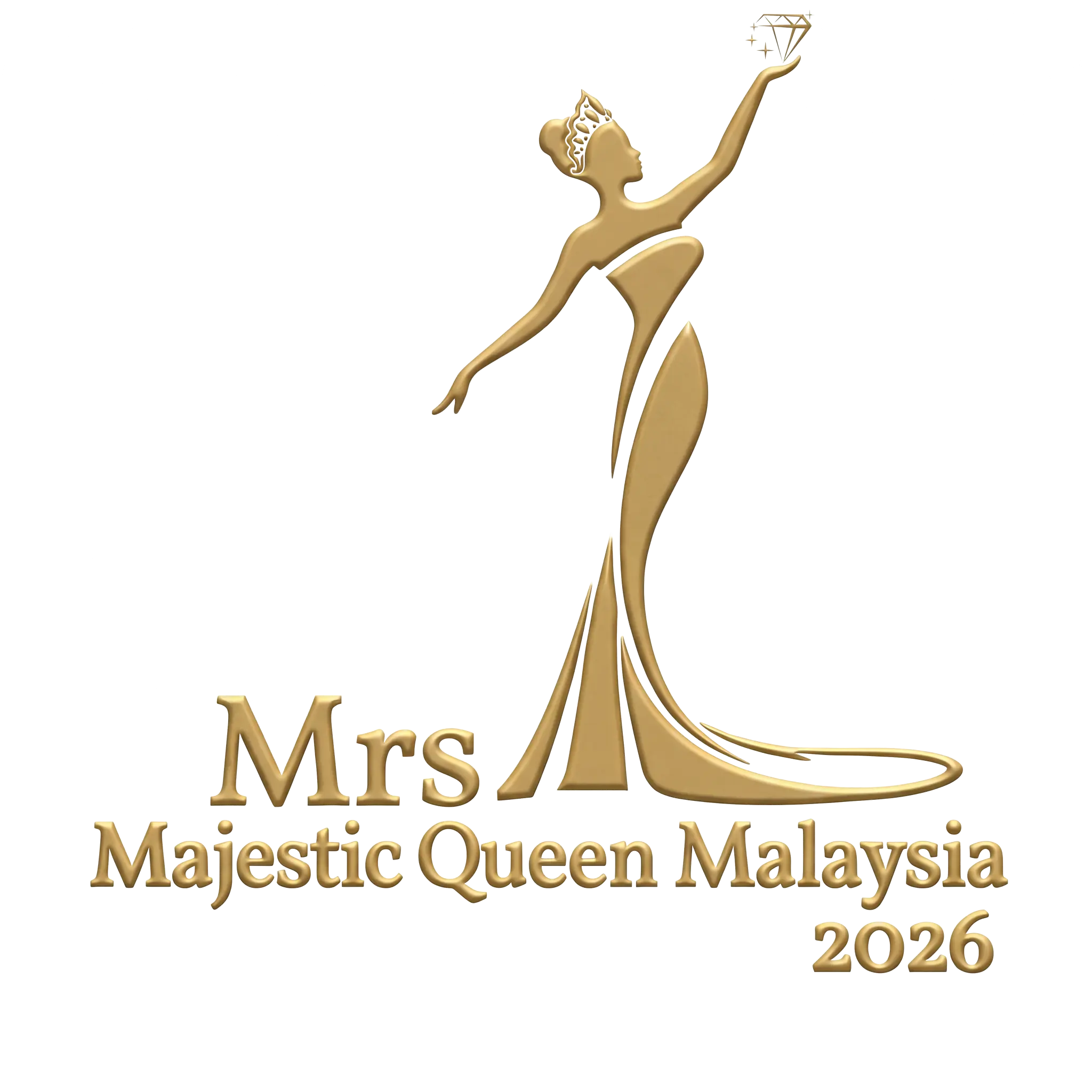 Mrs Majestic Queen Malaysia logo